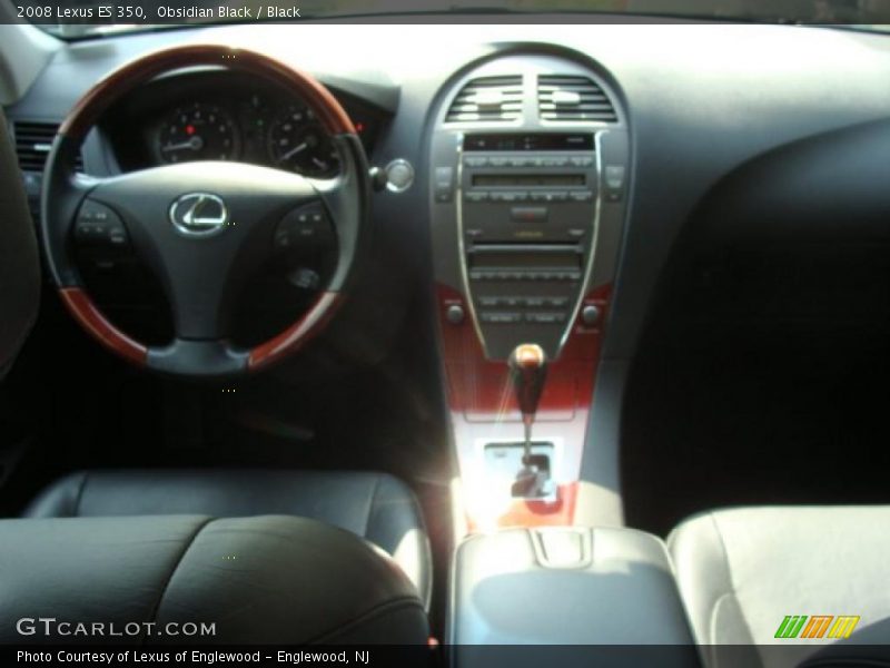 Obsidian Black / Black 2008 Lexus ES 350