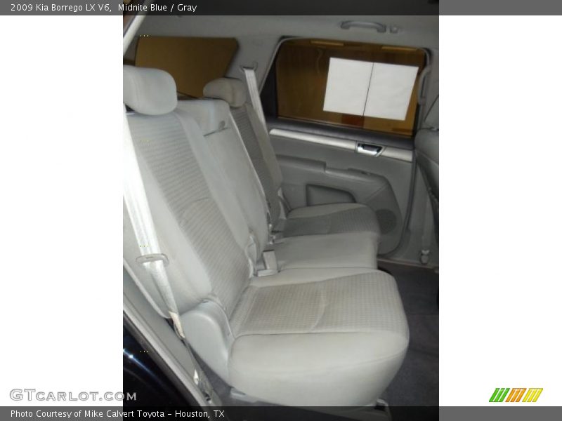 Midnite Blue / Gray 2009 Kia Borrego LX V6