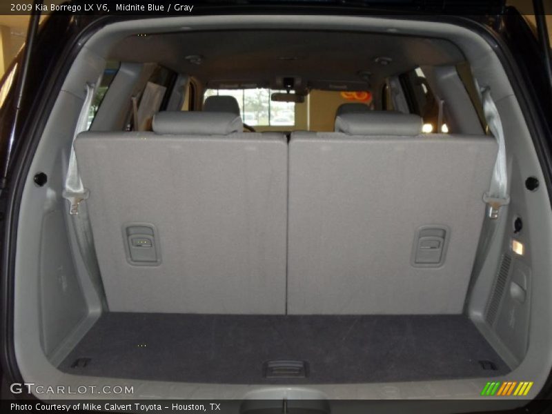 Midnite Blue / Gray 2009 Kia Borrego LX V6