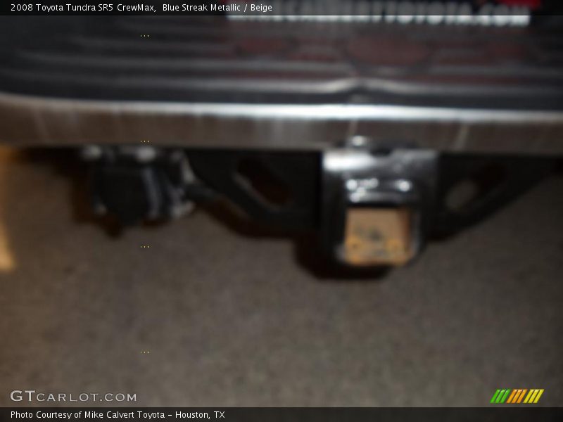 Blue Streak Metallic / Beige 2008 Toyota Tundra SR5 CrewMax