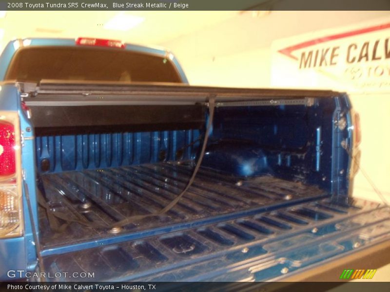 Blue Streak Metallic / Beige 2008 Toyota Tundra SR5 CrewMax