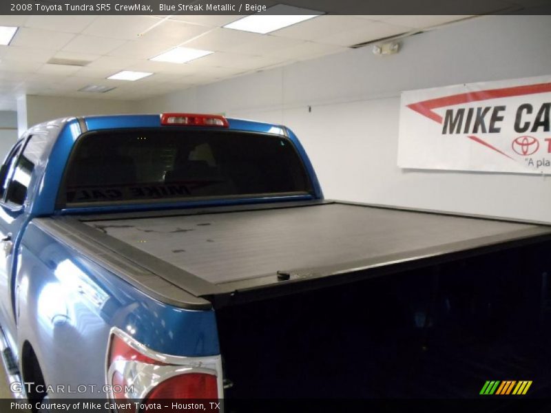 Blue Streak Metallic / Beige 2008 Toyota Tundra SR5 CrewMax