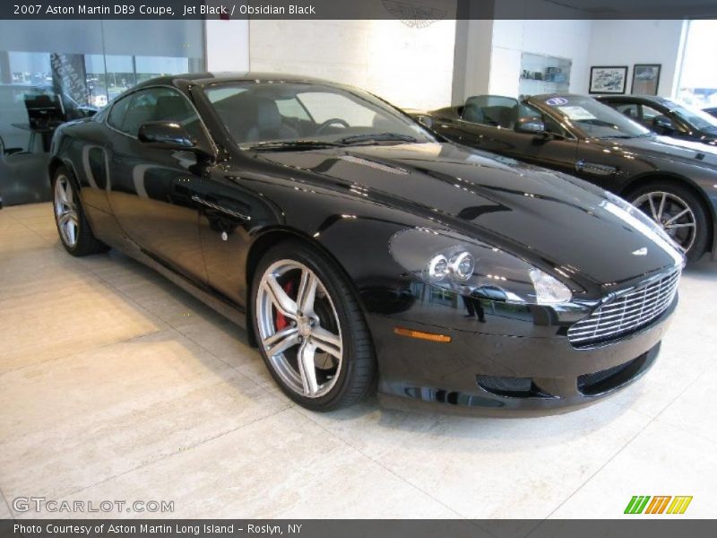 Jet Black / Obsidian Black 2007 Aston Martin DB9 Coupe