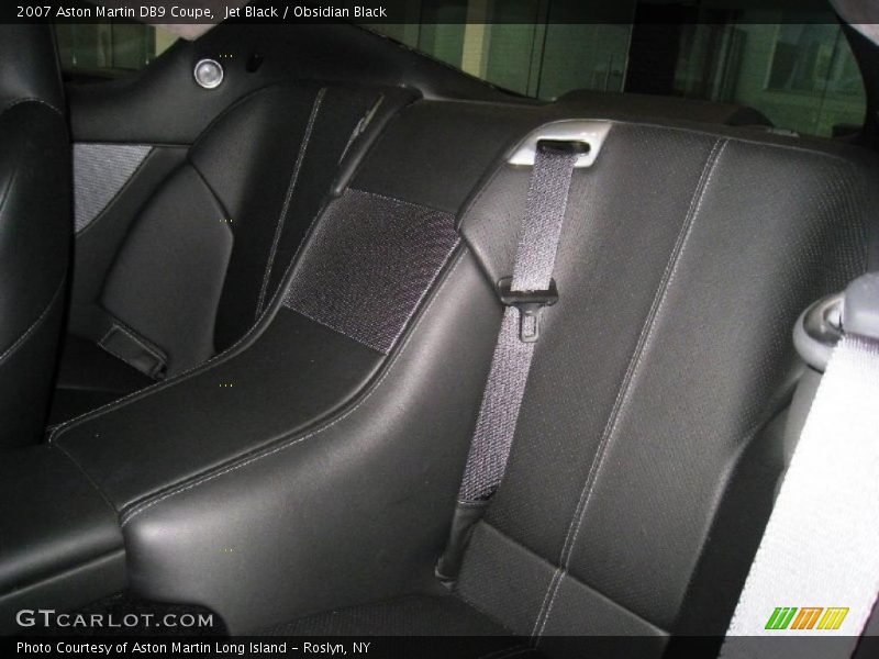 Jet Black / Obsidian Black 2007 Aston Martin DB9 Coupe