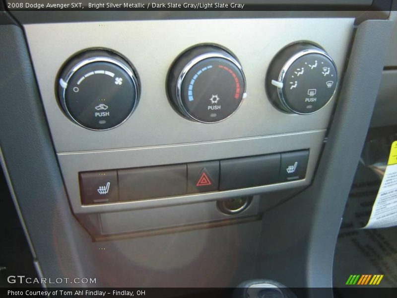 Bright Silver Metallic / Dark Slate Gray/Light Slate Gray 2008 Dodge Avenger SXT