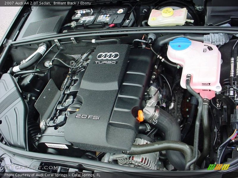 Brilliant Black / Ebony 2007 Audi A4 2.0T Sedan