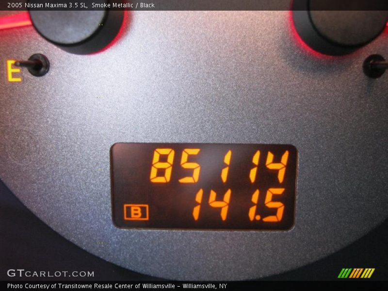 Smoke Metallic / Black 2005 Nissan Maxima 3.5 SL