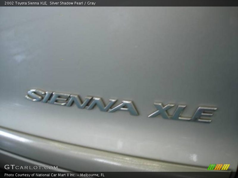 Silver Shadow Pearl / Gray 2002 Toyota Sienna XLE