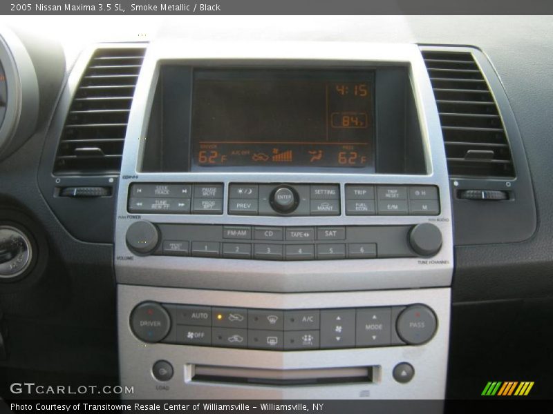 Smoke Metallic / Black 2005 Nissan Maxima 3.5 SL