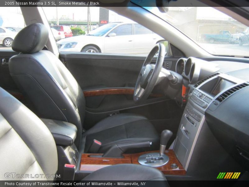 Smoke Metallic / Black 2005 Nissan Maxima 3.5 SL