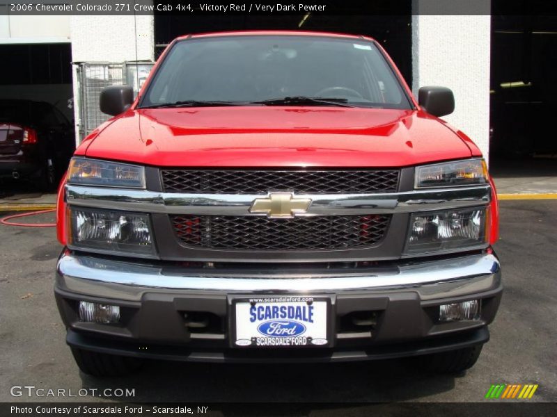 Victory Red / Very Dark Pewter 2006 Chevrolet Colorado Z71 Crew Cab 4x4