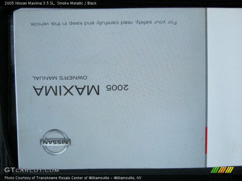 Smoke Metallic / Black 2005 Nissan Maxima 3.5 SL