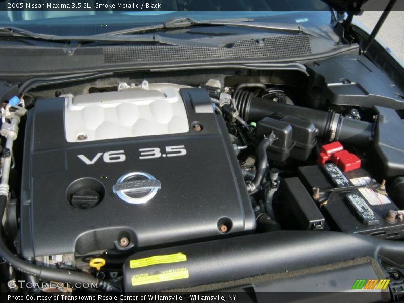 Smoke Metallic / Black 2005 Nissan Maxima 3.5 SL
