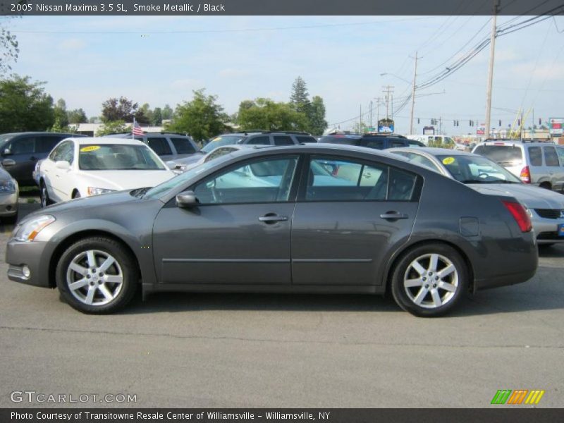 Smoke Metallic / Black 2005 Nissan Maxima 3.5 SL
