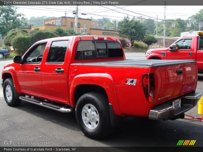 Victory Red / Very Dark Pewter 2006 Chevrolet Colorado Z71 Crew Cab 4x4