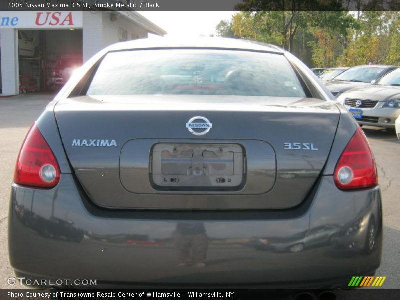 Smoke Metallic / Black 2005 Nissan Maxima 3.5 SL