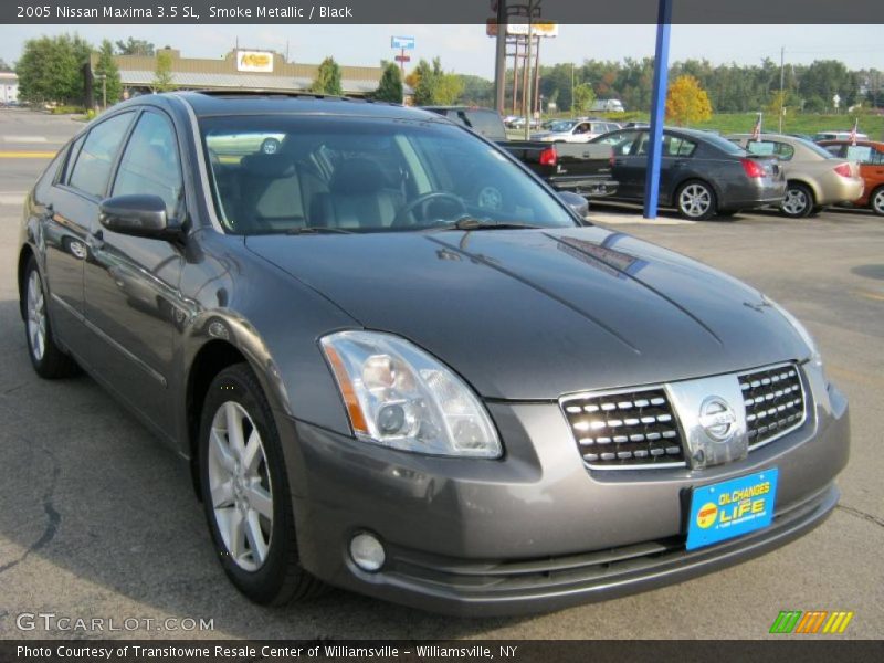 Smoke Metallic / Black 2005 Nissan Maxima 3.5 SL