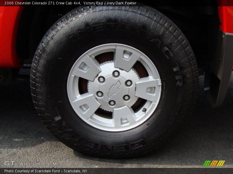 Victory Red / Very Dark Pewter 2006 Chevrolet Colorado Z71 Crew Cab 4x4