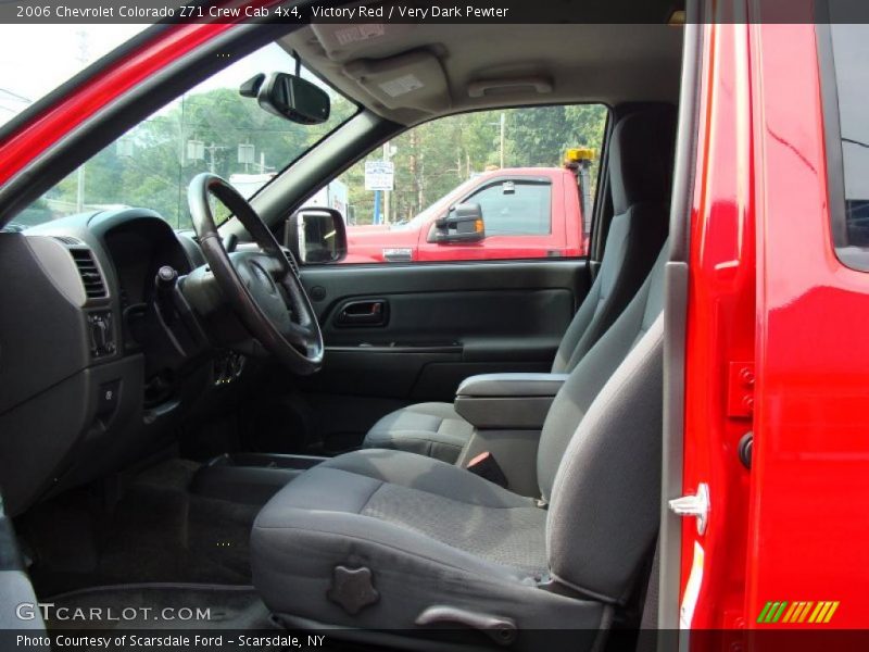 Victory Red / Very Dark Pewter 2006 Chevrolet Colorado Z71 Crew Cab 4x4