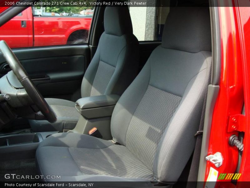 Victory Red / Very Dark Pewter 2006 Chevrolet Colorado Z71 Crew Cab 4x4