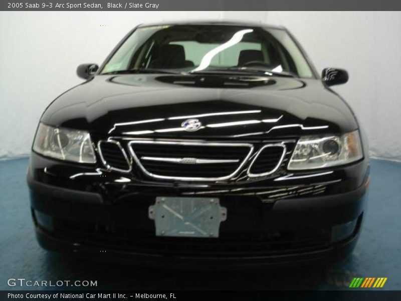 Black / Slate Gray 2005 Saab 9-3 Arc Sport Sedan