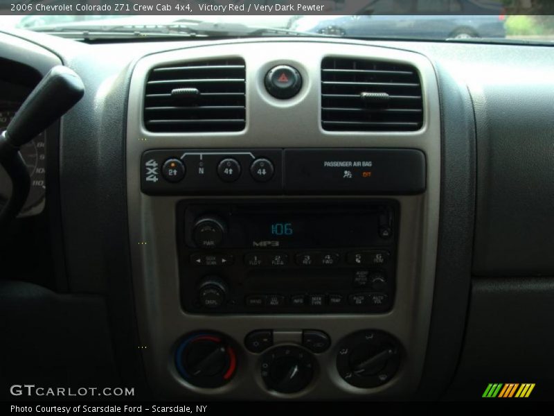 Victory Red / Very Dark Pewter 2006 Chevrolet Colorado Z71 Crew Cab 4x4