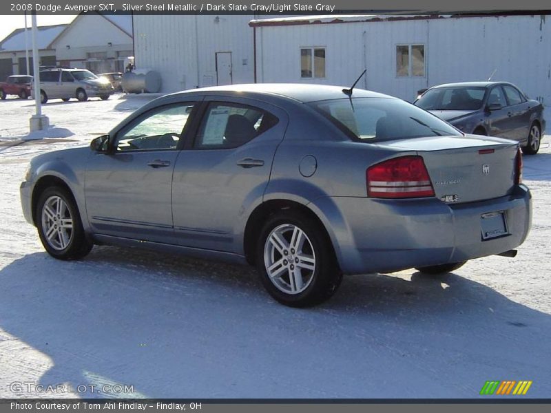 Silver Steel Metallic / Dark Slate Gray/Light Slate Gray 2008 Dodge Avenger SXT