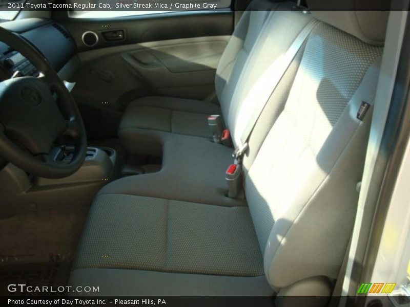 Silver Streak Mica / Graphite Gray 2011 Toyota Tacoma Regular Cab