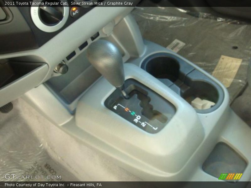 Silver Streak Mica / Graphite Gray 2011 Toyota Tacoma Regular Cab