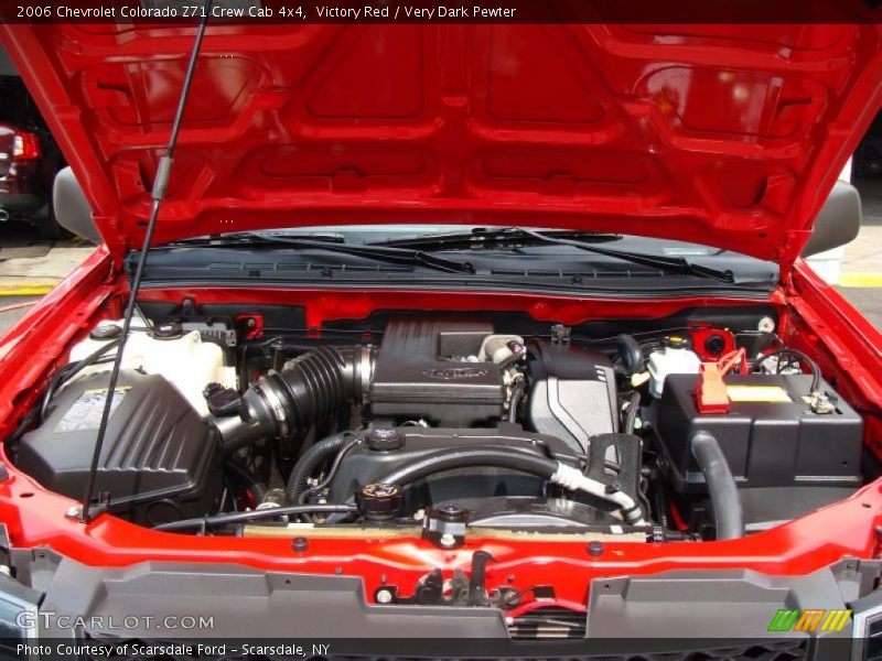 Victory Red / Very Dark Pewter 2006 Chevrolet Colorado Z71 Crew Cab 4x4