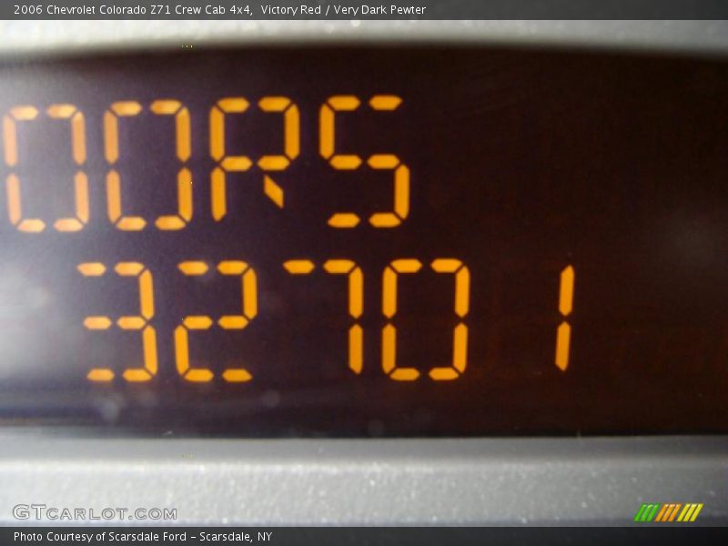 Victory Red / Very Dark Pewter 2006 Chevrolet Colorado Z71 Crew Cab 4x4