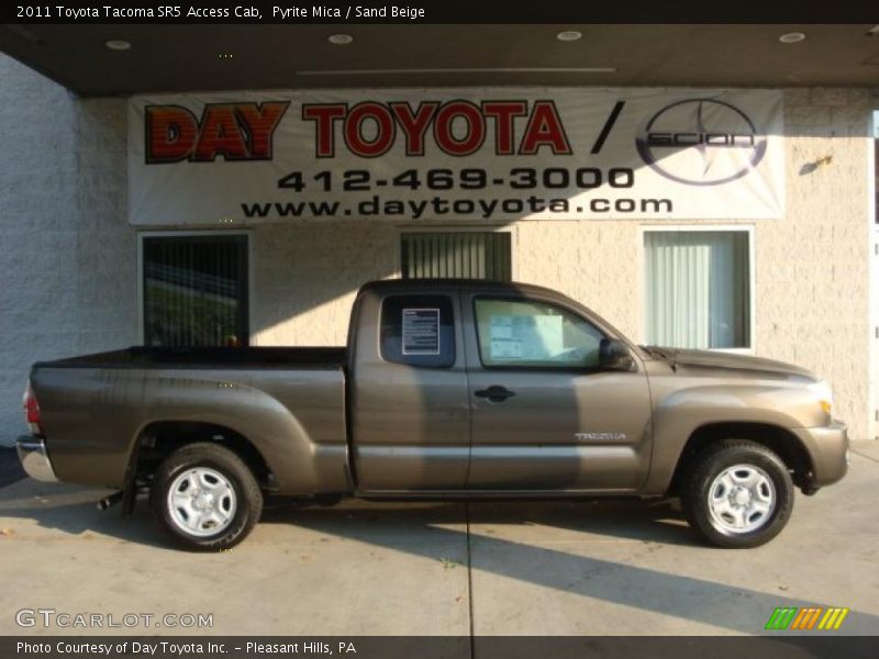 Pyrite Mica / Sand Beige 2011 Toyota Tacoma SR5 Access Cab