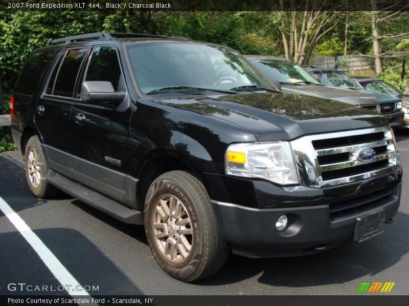 Black / Charcoal Black 2007 Ford Expedition XLT 4x4