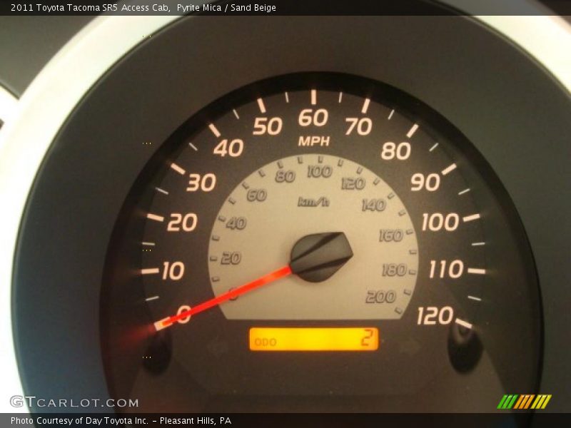 Pyrite Mica / Sand Beige 2011 Toyota Tacoma SR5 Access Cab