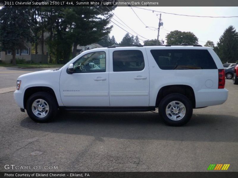 Summit White / Light Cashmere/Dark Cashmere 2011 Chevrolet Suburban 2500 LT 4x4