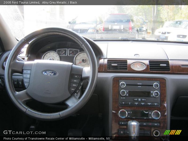 Alloy Grey Metallic / Black 2008 Ford Taurus Limited