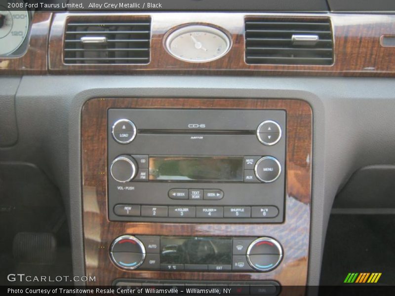 Alloy Grey Metallic / Black 2008 Ford Taurus Limited