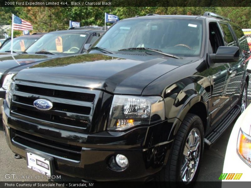 Black / Charcoal Black 2008 Ford Expedition Limited 4x4