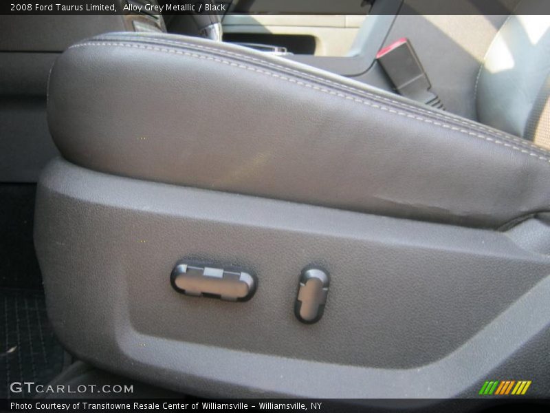 Alloy Grey Metallic / Black 2008 Ford Taurus Limited
