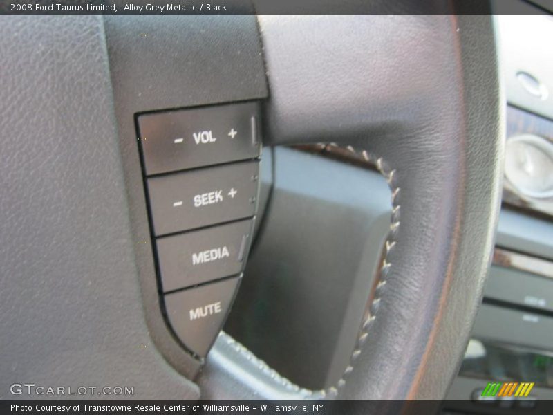 Alloy Grey Metallic / Black 2008 Ford Taurus Limited