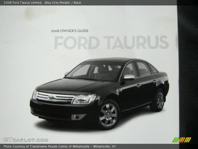 Alloy Grey Metallic / Black 2008 Ford Taurus Limited