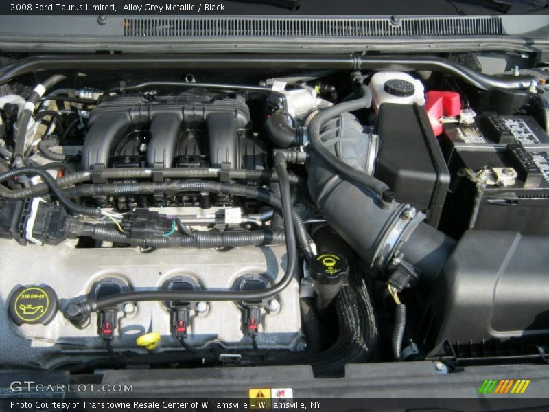 Alloy Grey Metallic / Black 2008 Ford Taurus Limited