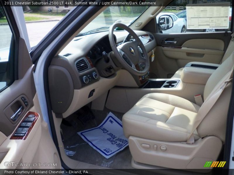 Summit White / Light Cashmere/Dark Cashmere 2011 Chevrolet Suburban 2500 LT 4x4