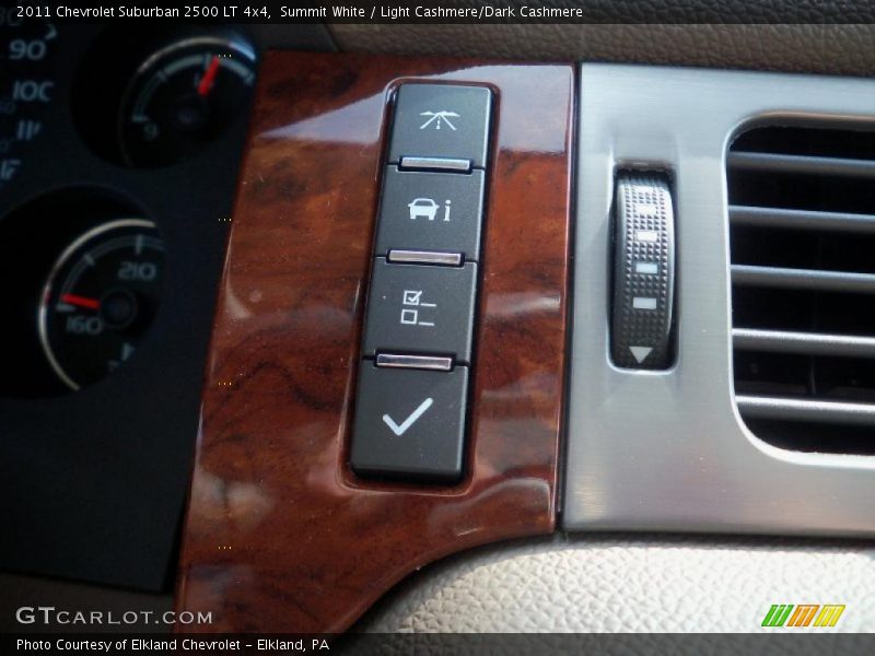 Summit White / Light Cashmere/Dark Cashmere 2011 Chevrolet Suburban 2500 LT 4x4