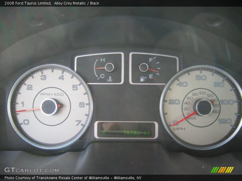 Alloy Grey Metallic / Black 2008 Ford Taurus Limited
