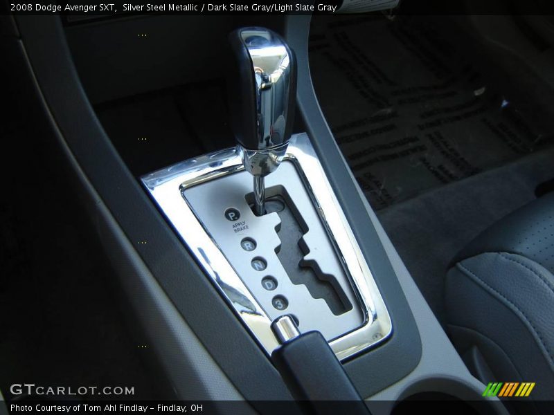 Silver Steel Metallic / Dark Slate Gray/Light Slate Gray 2008 Dodge Avenger SXT