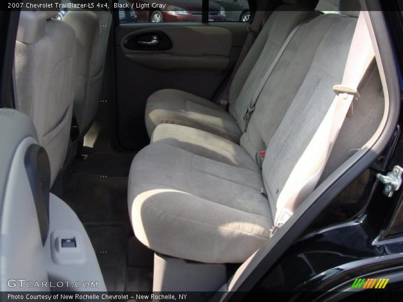 Black / Light Gray 2007 Chevrolet TrailBlazer LS 4x4