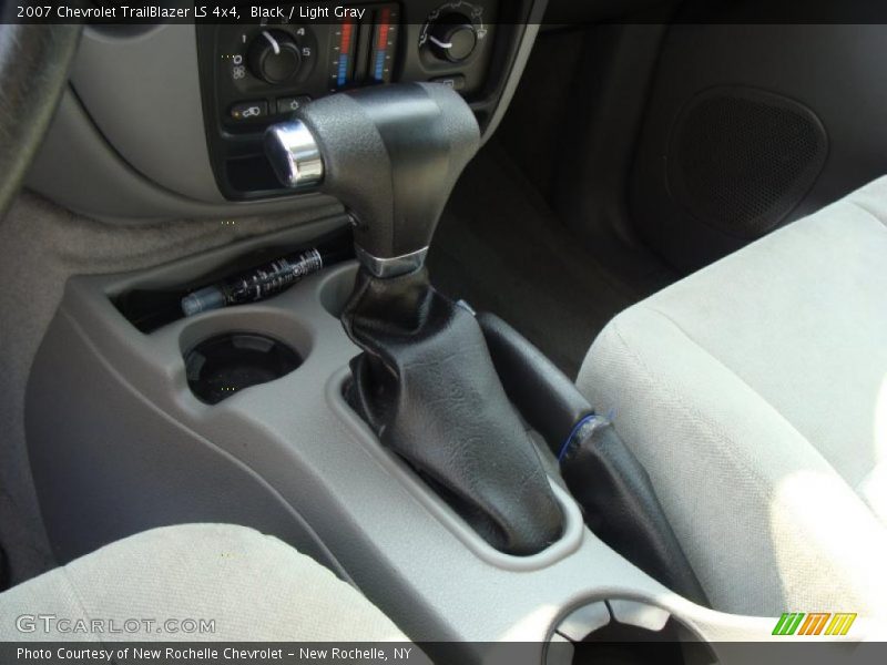 Black / Light Gray 2007 Chevrolet TrailBlazer LS 4x4