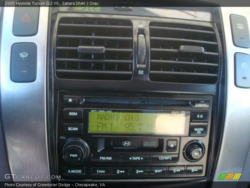Sahara Silver / Gray 2005 Hyundai Tucson GLS V6