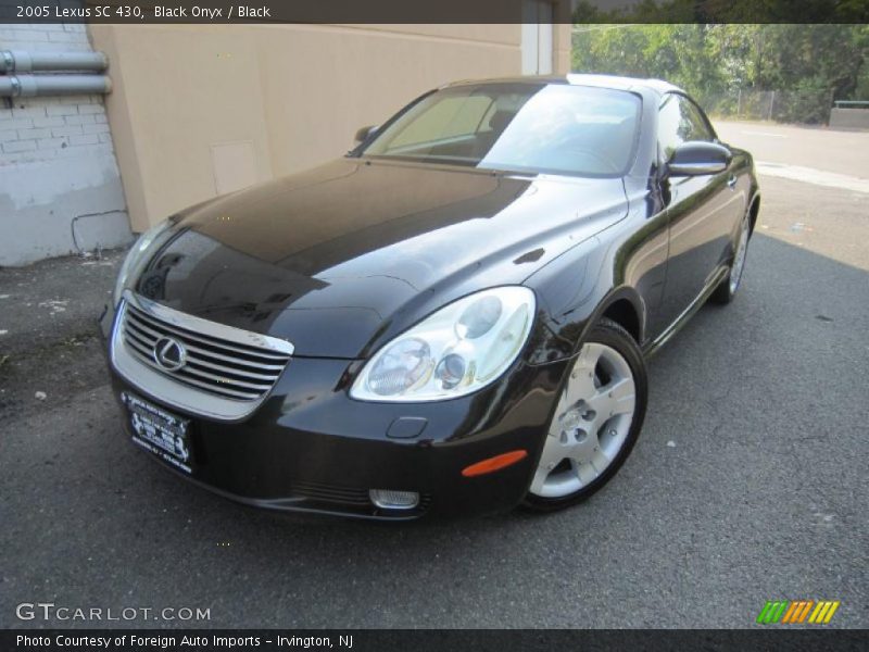 Black Onyx / Black 2005 Lexus SC 430